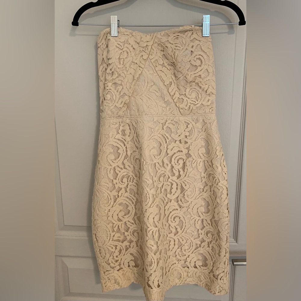 J Crew Bridesmaid Lace Dress. Size 2